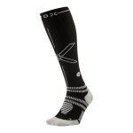 STOX Energy Socks Laufsocke Kompression Running Socks (fördert Durchblutung) schwarz Damen - 1 Paar