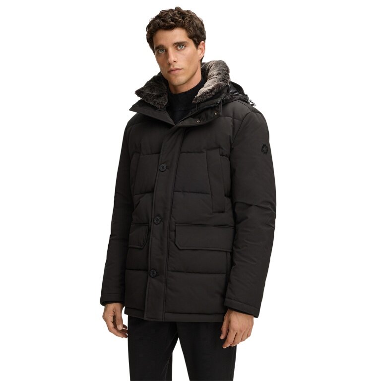 STRELLSON Winterjacke Plaza 2.0 (Steppjacke, wind- und wasserfest) schwarz Herren