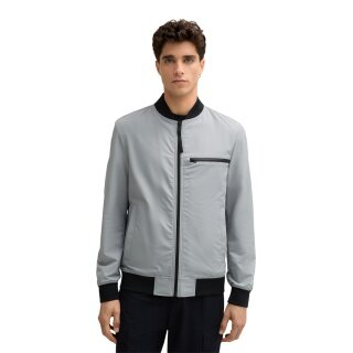 STRELLSON Blouson-Übergangsjacke Clearwater Flex (wind- und wasserfest) silbergrau Herren