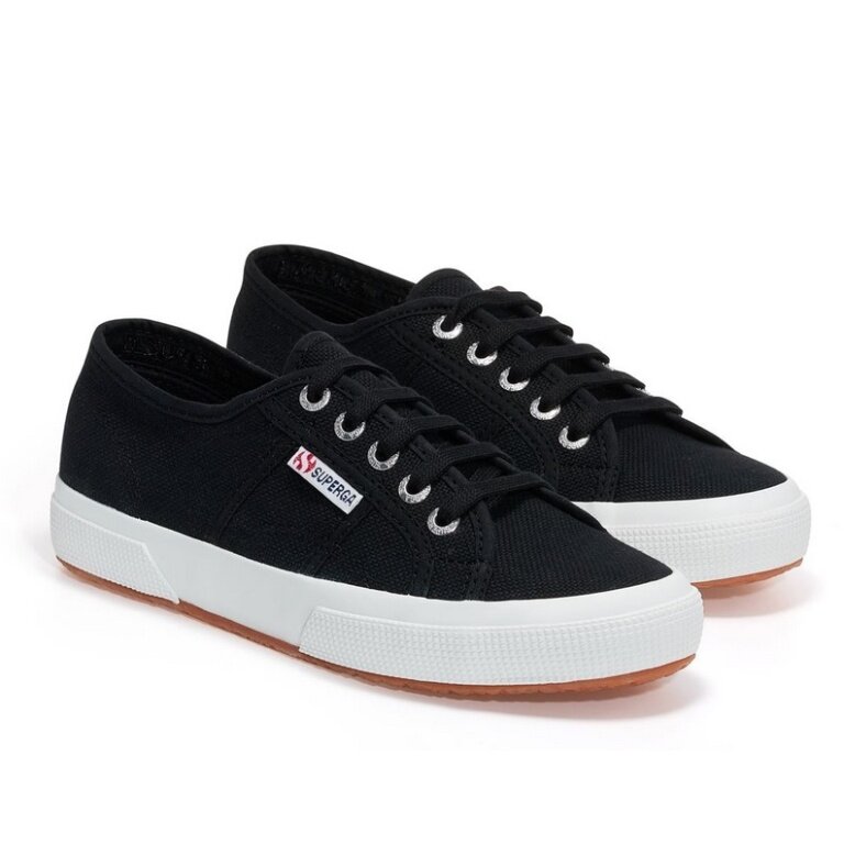 Superga Sneaker Cotu Classic 2750 schwarz/weiss Damen