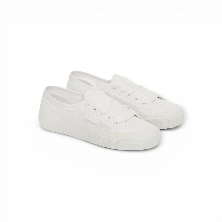Superga Sneaker Flower Sangallo 2750 weiss Damen