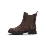Tamaris Wide Fit Stiefelette Chelsea (Leder) 8-85402-47 braun/leo Damen