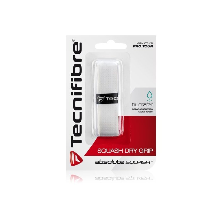 Tecnifibre Basisband Squash Dry Grip weiss - 1 Stück