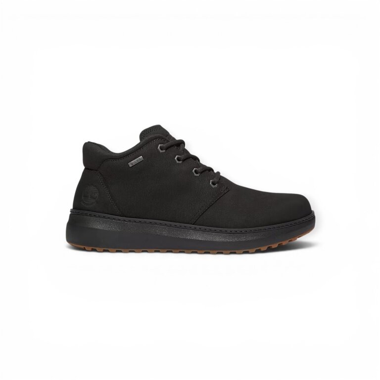 Timberland Alltag-Travelschuhe Hudson Road MID Chukka Boot GTX (Premium Leder, wasserdicht) schwarz Herren