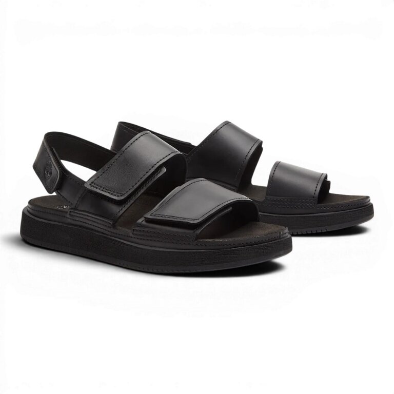 Timberland Sandale Casco Cove (Premium Leder) schwarz Herren