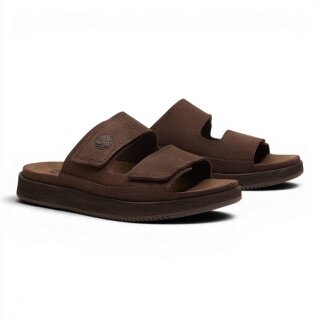 Timberland Sandale Casco Cove Slide (Premium Leder) dunkelbraun Herren