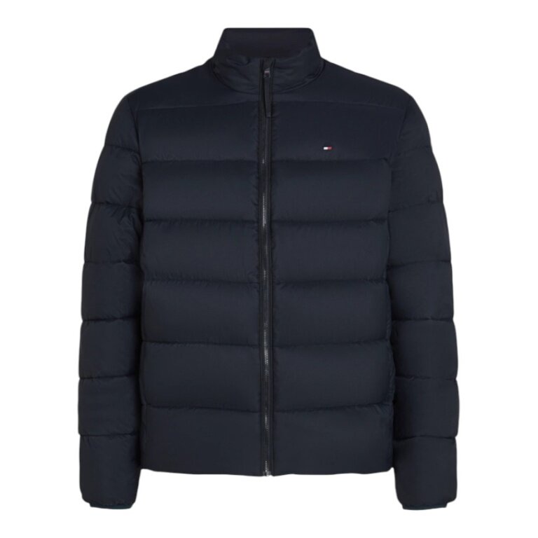 Tommy Hilfiger Winter-Steppjacke Stand Collar Mid Weight - dunkelblau Herren