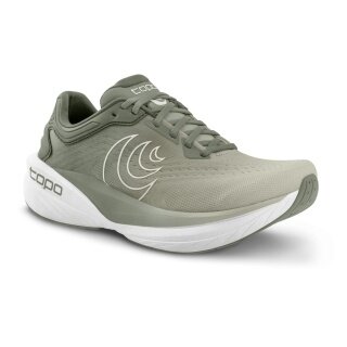 Topo Laufschuhe Phantom 4 (Dämpfung, breitere Zehenbox) khaki/weiss Herren