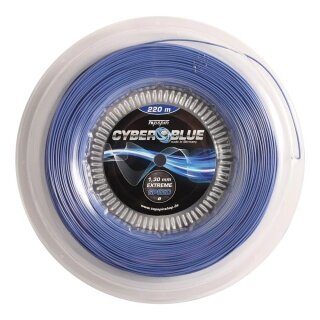 Topspin Tennissaite Cyber Blue (Haltbarkeit+Touch) blau 300m Rolle