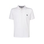 U.S. Polo Assn. Freizeit-Polo US16147 (Baumwolle) weiss Herren