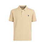 U.S. Polo Assn. Freizeit-Polo US16147 (Baumwolle) beige Herren