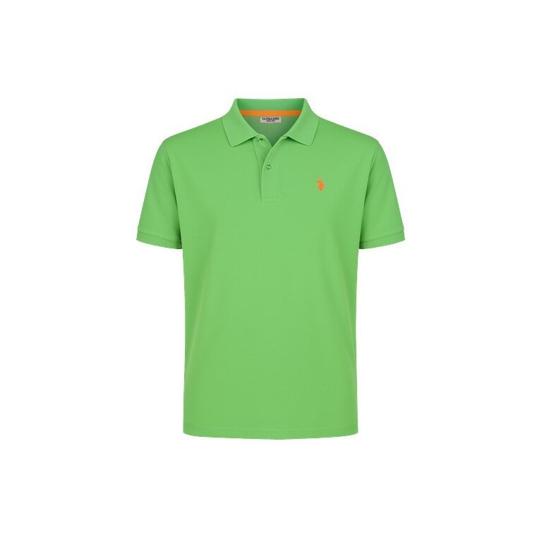 U.S. Polo Assn. Freizeit-Polo US16147 (Baumwolle) grün Herren