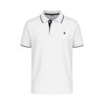 U.S. Polo Assn. Freizeit-Polo US16300 (Baumwolle) weiss Herren