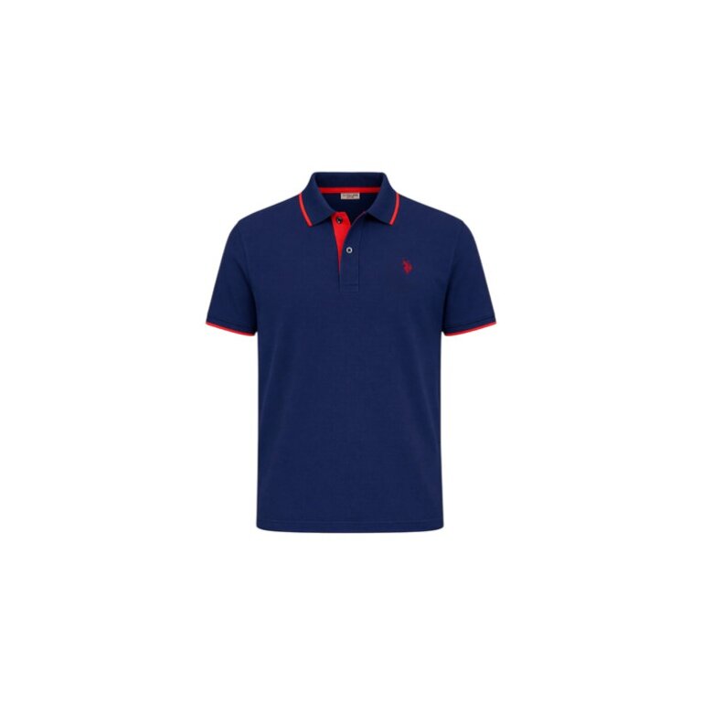 U.S. Polo Assn. Freizeit-Polo US16300 (Baumwolle) navyblau Herren