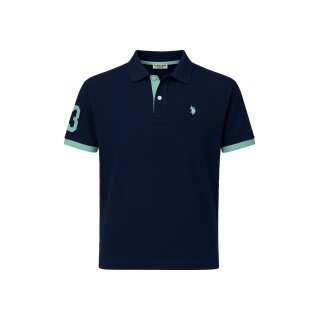 U.S. Polo Assn. Freizeit-Polo US16927 (100% Baumwolle) navyblau Herren