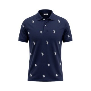 U.S. Polo Assn. Freizeit-Polo US16960 (Baumwolle) navyblau Herren