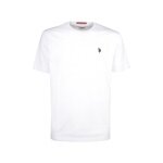 U.S. Polo Assn. Freizeit-Tshirt US16025 (Baumwolle) weiss Herren