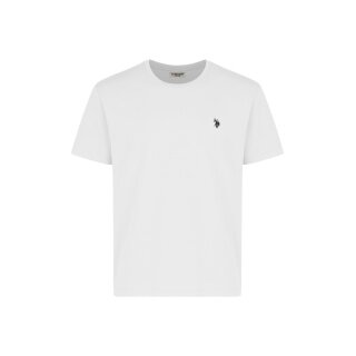 U.S. Polo Assn. Freizeit-Tshirt US16821 (Baumwolle) weiss Herren