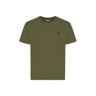 U.S. Polo Assn. Freizeit-Tshirt US16821 (Baumwolle) olivgrün Herren