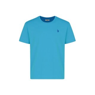 U.S. Polo Assn. Freizeit-Tshirt US16821 (Baumwolle) oceanblau Herren