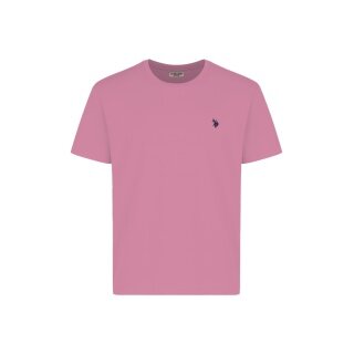 U.S. Polo Assn. Freizeit-Tshirt US16821 (Baumwolle) rosa Herren