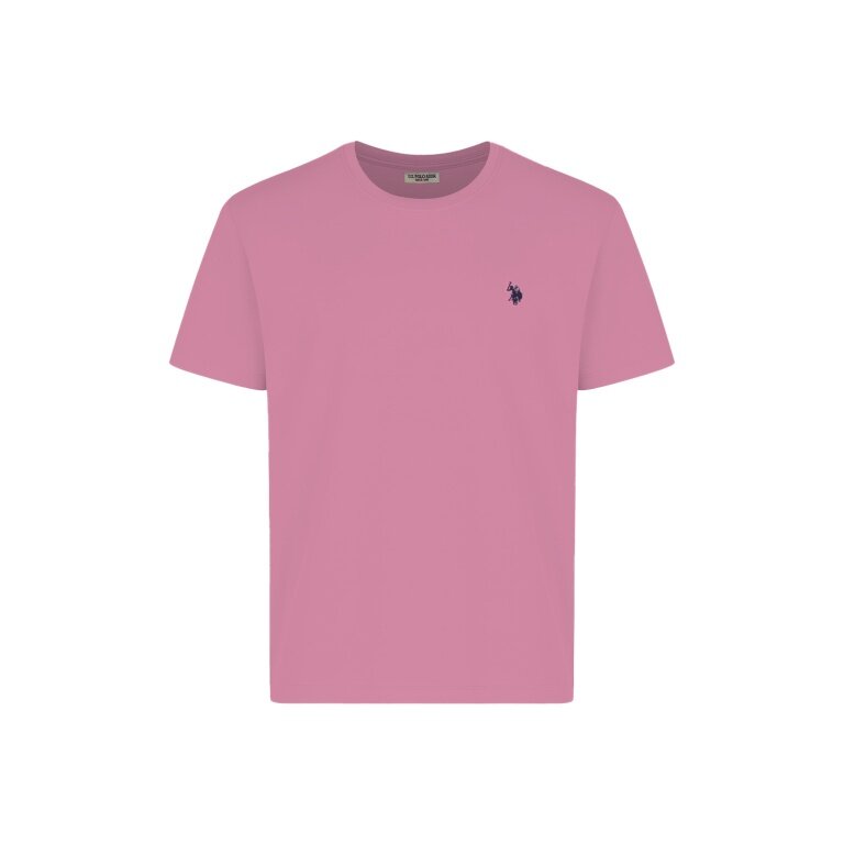 U.S. Polo Assn. Freizeit-Tshirt US16821 (Baumwolle) rosa Herren