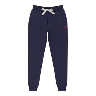 U.S. Polo Assn. Jogginghose Sweatpant (Baumwolle-Mischung) lang navyblau Herren