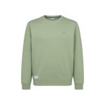 U.S. Polo Assn. Sweatshirt Garment Dyed (100% Baumwolle) salbeigrün Herren