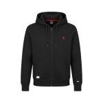 U.S. Polo Assn. Kapuzenpullover Sweat Hoodie (100% Baumwolle) schwarz Herren