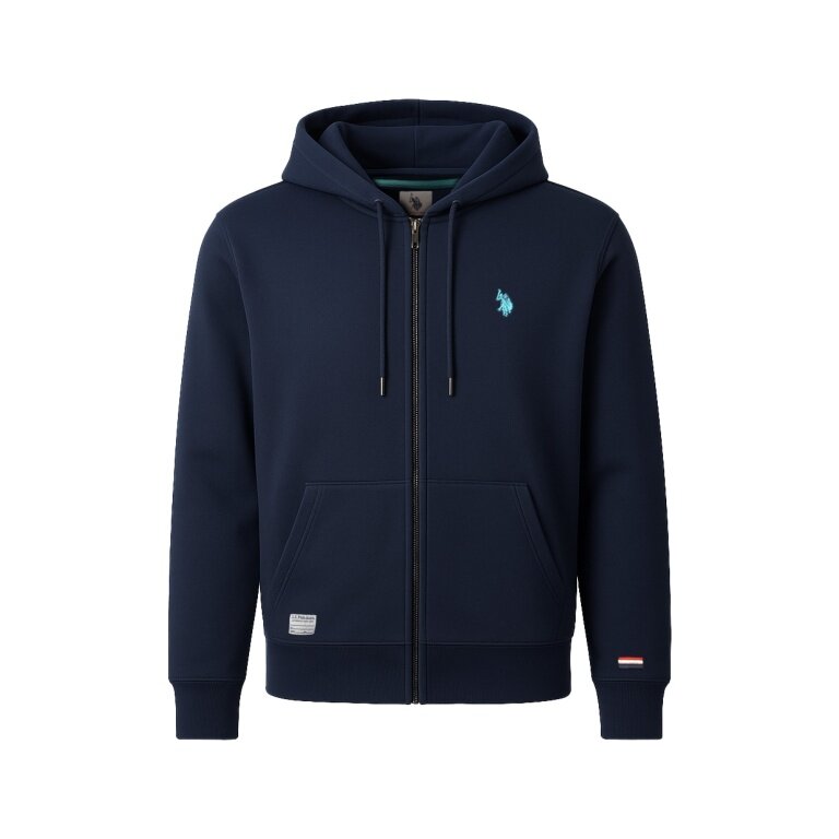U.S. Polo Assn. Kapuzenpullover Sweat Hoodie (100% Baumwolle) navyblau Herren