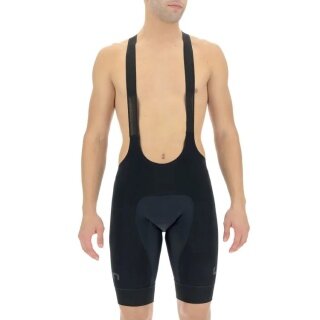 UYN Fahrrad-Trägerhose Ridemiles (Nahtlos) schwarz Herren