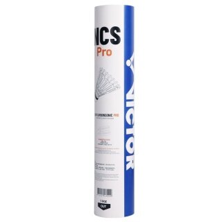 Victor Badmintonbälle NCS Carbonsonic Pro weiss Dose 12er