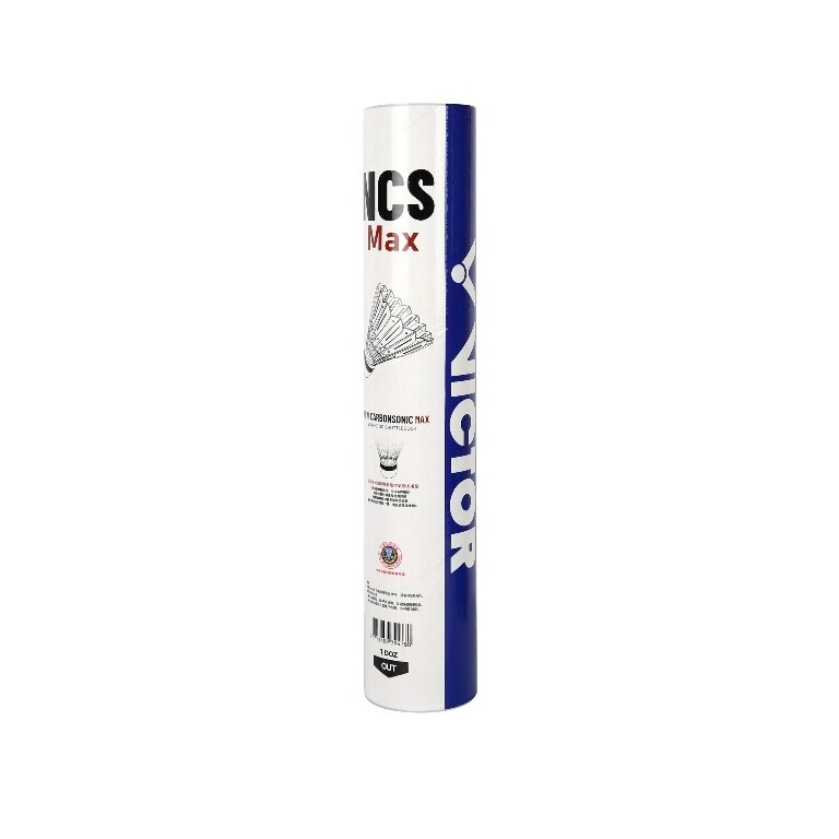 Victor Badmintonbälle NCS Carbonsonic Max weiss Dose 12er