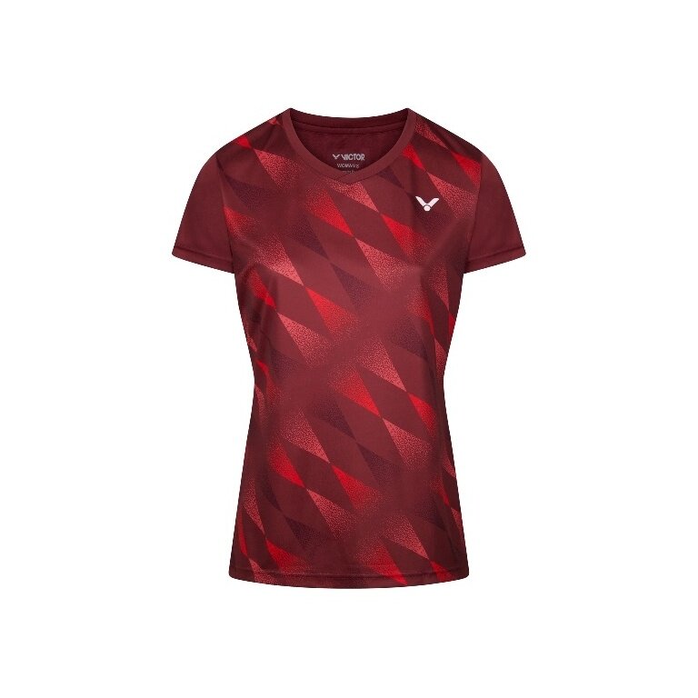 Victor Sport-Shirt T-44102 D (hohe Atmungsaktivität) rot Damen