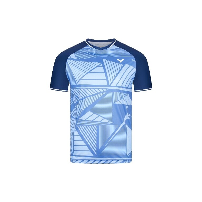 Victor Sport-Tshirt T-63100 B (100% Polyester) blau Jungen