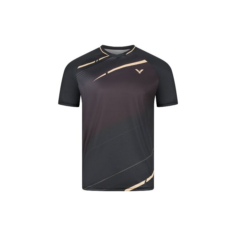 Victor Sport-Tshirt T-63102 C (100% Polyester) schwarz Herren