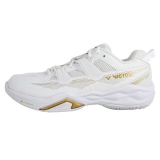 Victor Hallen-Indoorschuhe C60 AX weiss/gold Herren