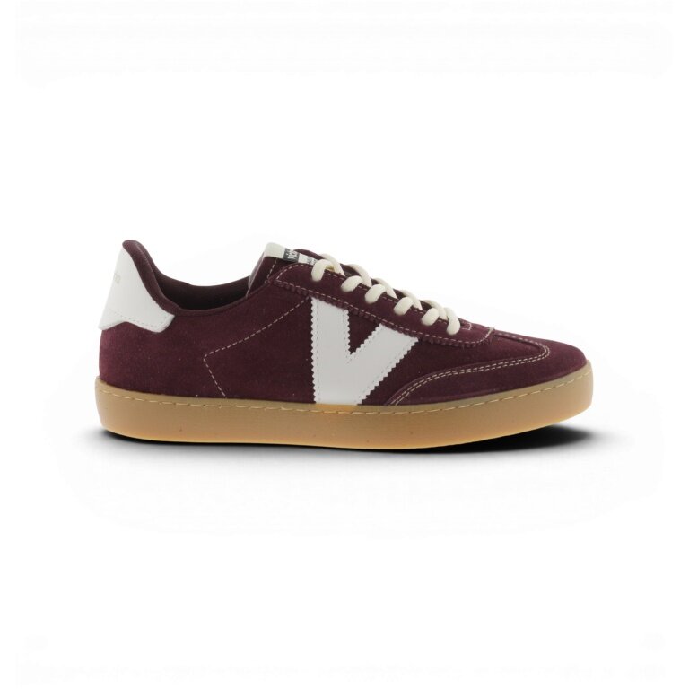 victoria Sneaker Berlin Ciclista (Velourleder) - bordeauxrot Damen