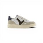 victoria Sneaker Seul (Lederoptik/Velourleder) - weiss/beige /marineblau