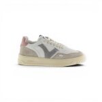 victoria Sneaker Seul (Lederoptik/Velourleder) - weiss/rosa/beige