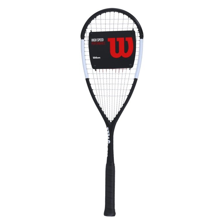Wilson Squashschläger Hammer UL (129g/grifflastig) schwarz - besaitet