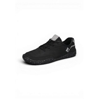 Waldläufer Barfussschuhe H-Boris Nubuk (anatomisch Zehenbox, flexible Sohle) schwarz Herren
