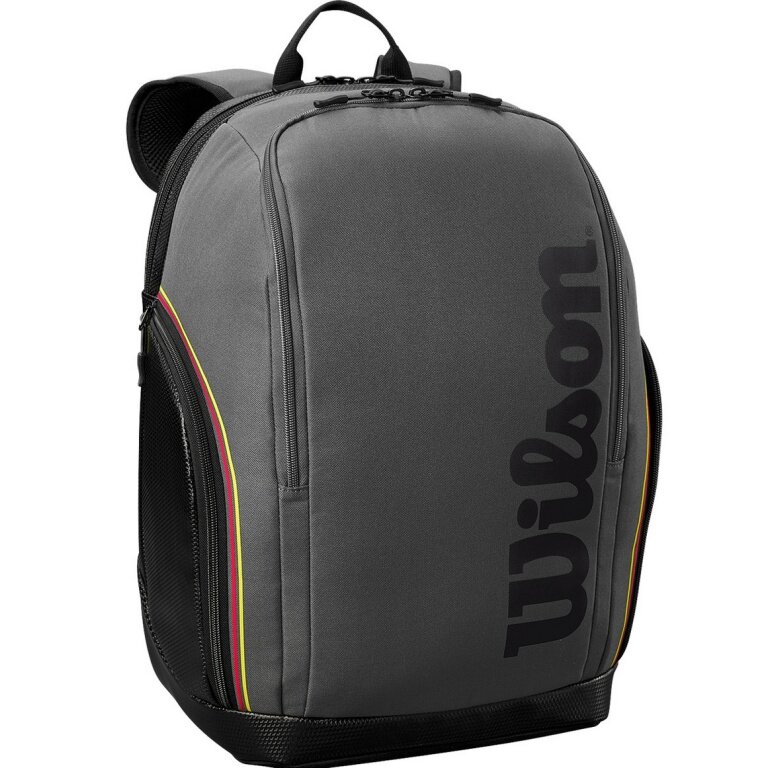Wilson Padel-Rucksack Tour (Hauptfach, Schlägerfach) grau
