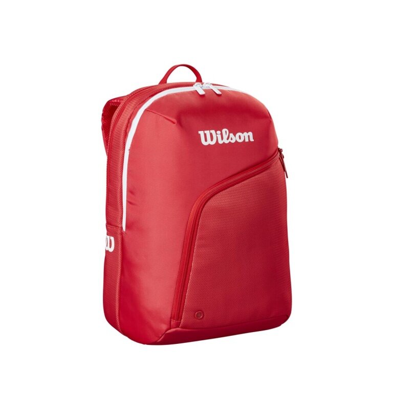 Wilson Padel-Rucksack 2025 Tour Padel (Hauptfach, Schlägerfach) rot