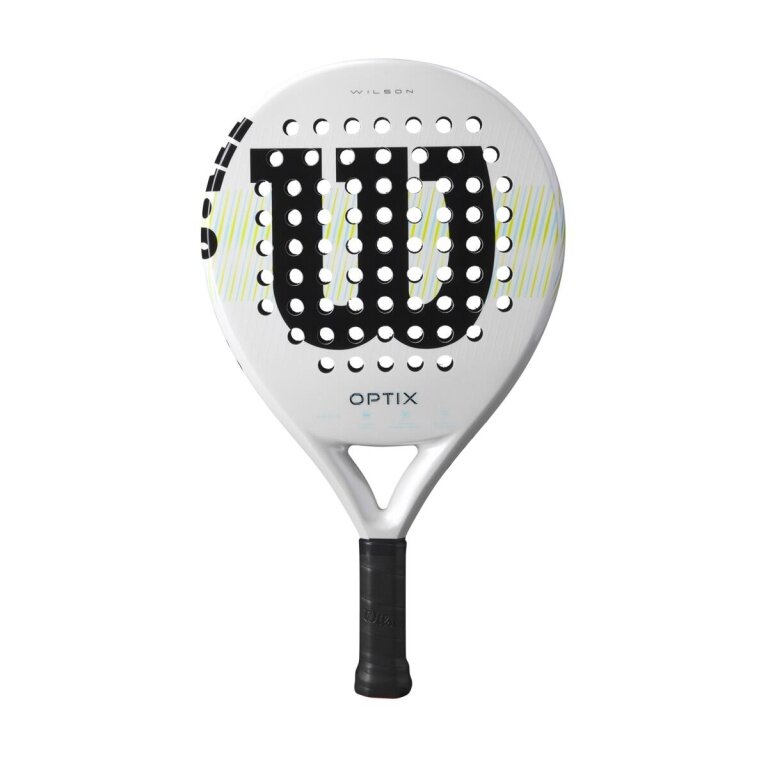 Wilson Padelschläger Optix V1 355g/Rund weiss