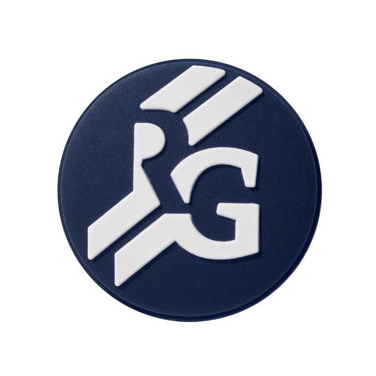 Wilson Schwingungsdämpfer Roland Garros Logo navyblau/weiss - 1 Stück