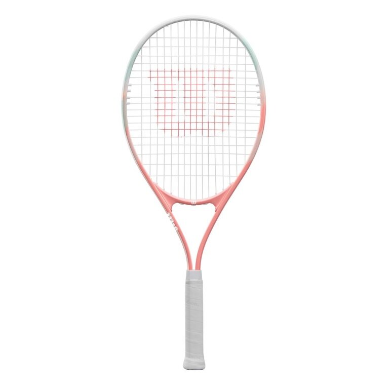 Wilson Tennisschläger Envy XP Lite 112in/274g/Freizeit weiss/rosa - besaitet -