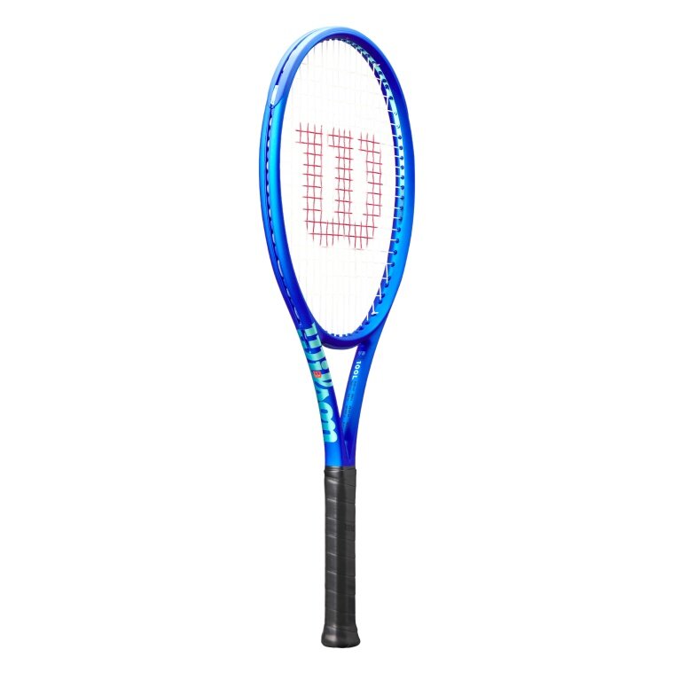 Wilson Tennisschläger Ultra 100L V5 100in/280g 2025 elektrikblau - unbesaitet -