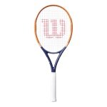 Wilson Tennisschläger Roland Garros Equipe HP 100in/286g/Allround 2026 bronzebraun/navyblau - besaitet -