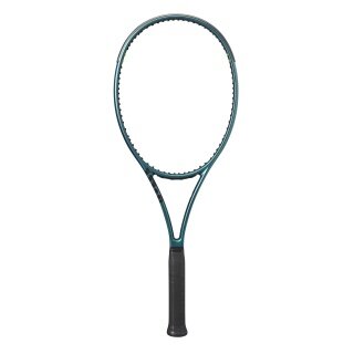 Wilson Tennisschläger Blade 98 18x20 v9 98in/305g 2024 emeraldgrün - unbesaitet -